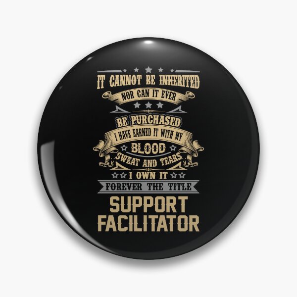 Item preview, Support Facilitator T Shirt - Forever The Title Job Gift Item Tee designed and sold by celiagomez456.