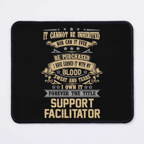 Item preview, Support Facilitator T Shirt - Forever The Title Job Gift Item Tee designed and sold by celiagomez456.