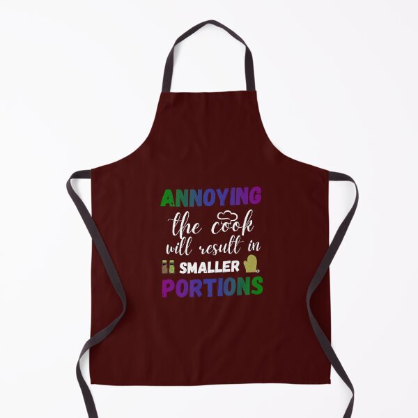 Item preview, annoying the cook will result in smaller portions designed and sold by artidesgn.