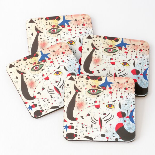 Item preview, Ciphers and Constellations, in Love with a Woman by Joan Miró designed and sold by AestheticsXarts.
