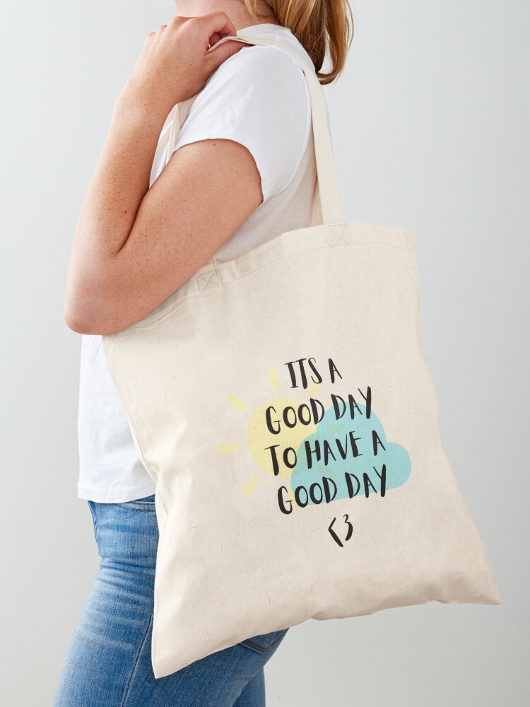 Have a good discount day tote bag