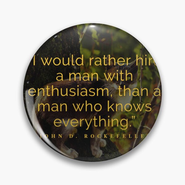 Item preview, Rockefeller quote #3 - Cat of Quotes designed and sold by Cat of Quotes.