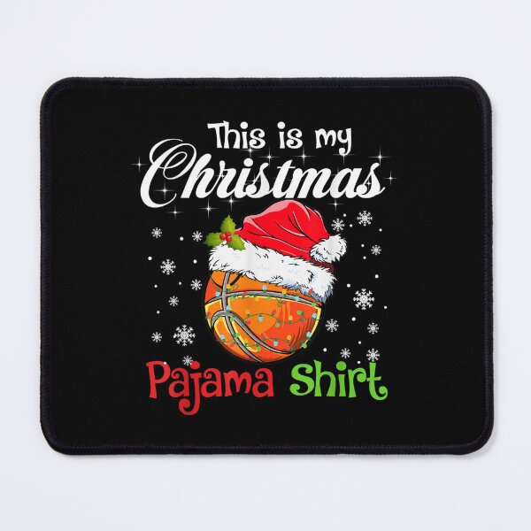Item preview, This Is My Christmas Pajama Basketball 1 Santa Hat  designed and sold by amyadt77.