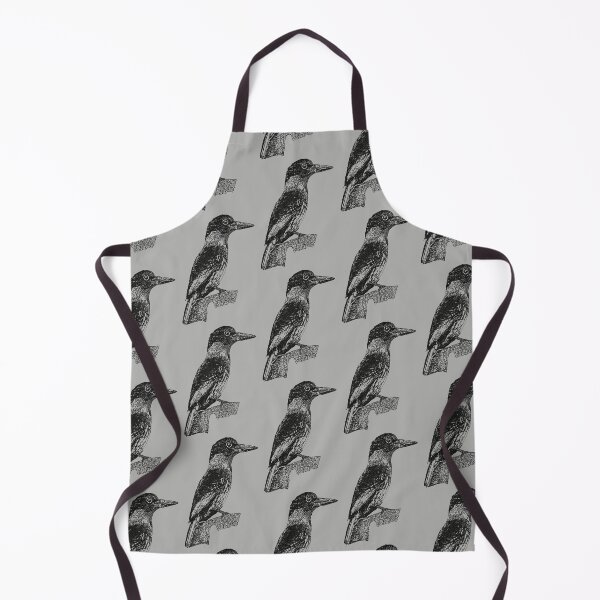 Item preview, Machine embroidery, Beautifully Embroidered Monochrome Bird, Stitch crafting, unique embroidered art designed and sold by RudolphBarnard.