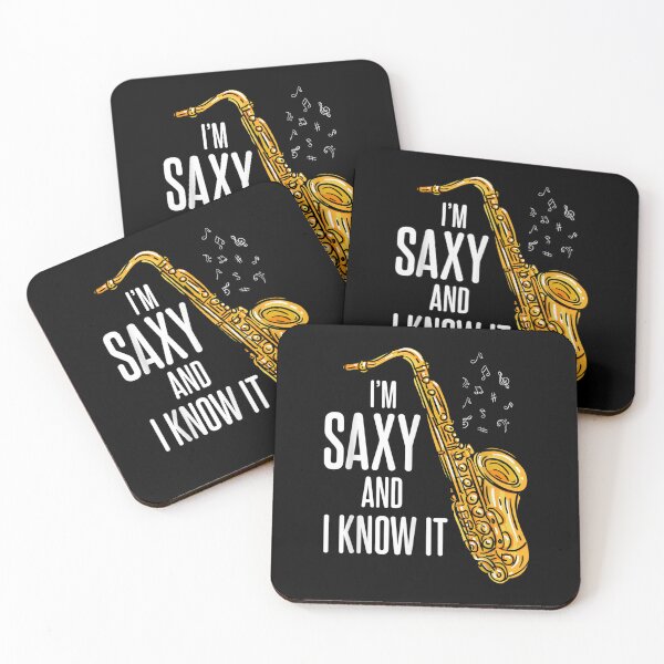 Item preview, I'm Saxy And I Know It Funny Jazz Saxophone Player  designed and sold by amyadt77.