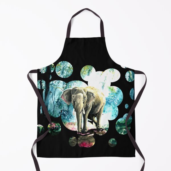 Item preview, Elephant in the forest bubbles designed and sold by CharisCreations.