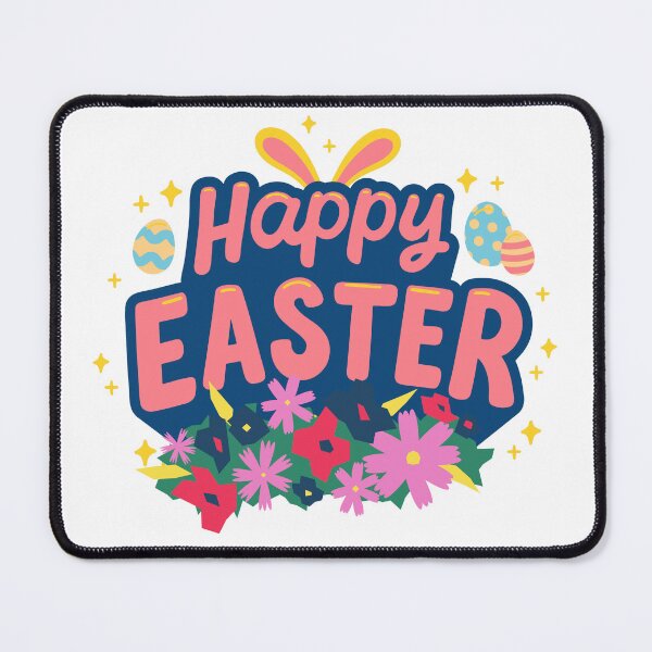 Item preview, Colorful Happy Easter Celebration Greetings Typography designed and sold by Cawaiico.
