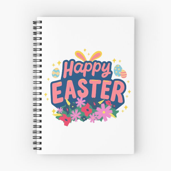 Item preview, Colorful Happy Easter Celebration Greetings Typography designed and sold by Cawaiico.
