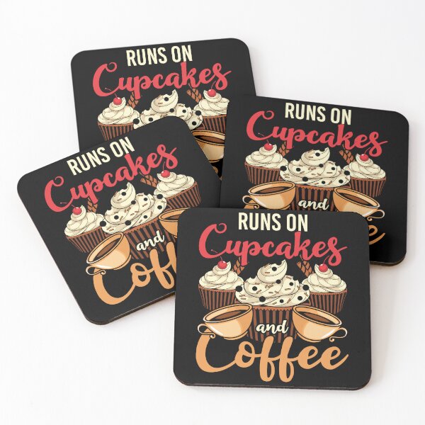 Item preview, Coffe Food Baking Desserts Frosting Cupcake designed and sold by bestshirtdesign.