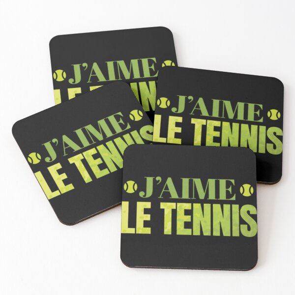 Aperçu de l'œuvre Jaime Le Tennis Le tennis est mon sport préféré créée et vendue par WALID65.