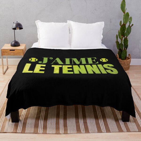 Aperçu de l'œuvre Jaime Le Tennis Le tennis est mon sport préféré créée et vendue par WALID65.
