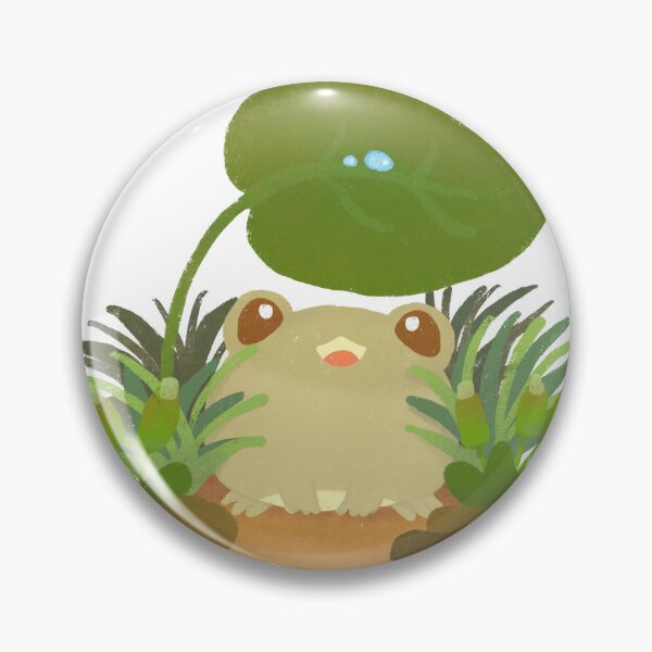Artikelvorschau, lotusblatt und süßer frosch entworfen und verkauft von NanaNoei Creation.