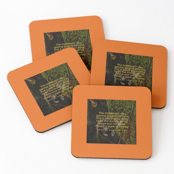 Item preview, Rockefeller quote #7 - Cat of Quotes designed and sold by Cat of Quotes.