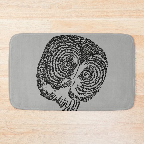 Item preview, Machine embroidery, Beautifully Embroidered Monochrome Owl, Stitch crafting, unique embroidered art designed and sold by RudolphBarnard.
