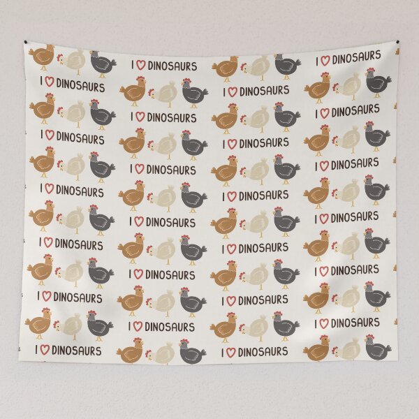 Item preview, I Love Dinosaurs designed and sold by HandsOffMyDinosaur.