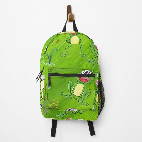 Item preview, Big Eyed Happy Frogs with cat tails designed and sold by tomorrowsart.
