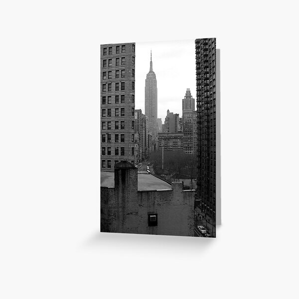 Empire State Building in the Distance Greeting Card