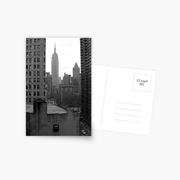 Empire State Building in the Distance Postcard