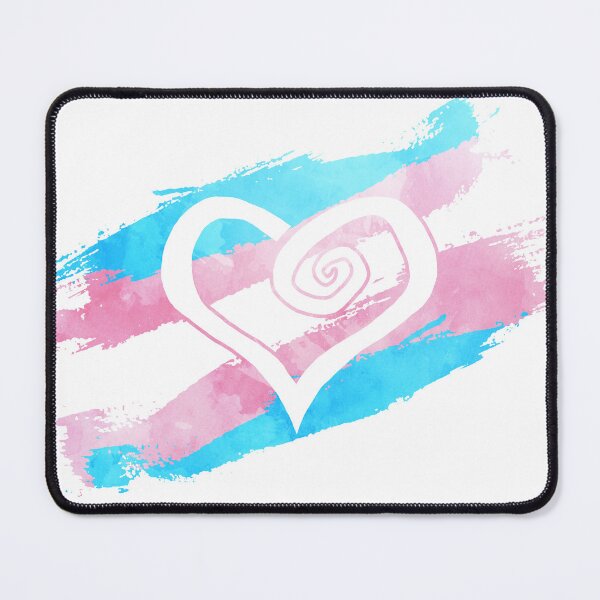 Item preview, Trans heart - Watercolor flag - LGBTQ love designed and sold by PraetorianX.