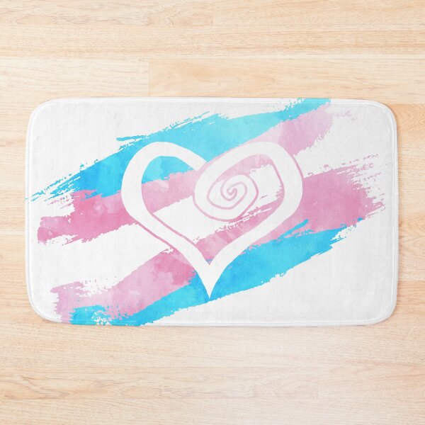 Item preview, Trans heart - Watercolor flag - LGBTQ love designed and sold by PraetorianX.