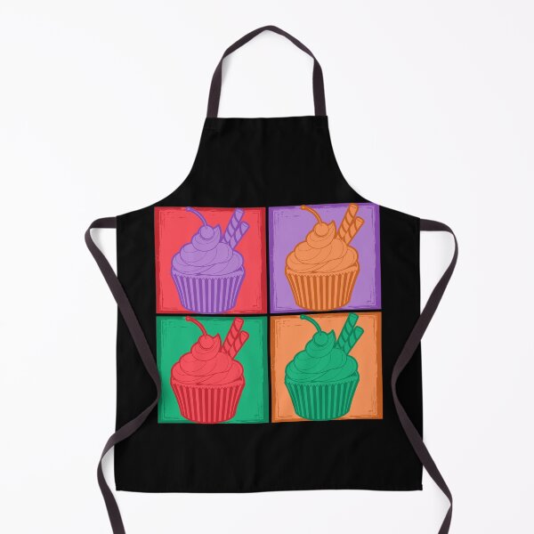 Item preview, Baking Foodie Sweets Pop Art Cupcake designed and sold by bestshirtdesign.
