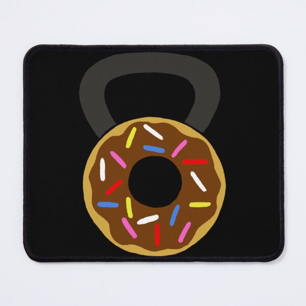 Item preview, Donut Kettlebell Zipped Hoodie designed and sold by nylaphilli.