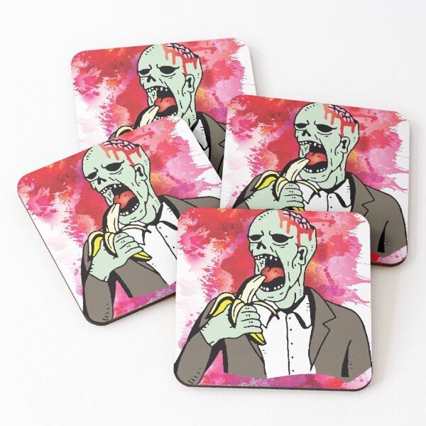 Item preview, vegan zombie eating fruits and vegetables designed and sold by XXgooddeedXX.