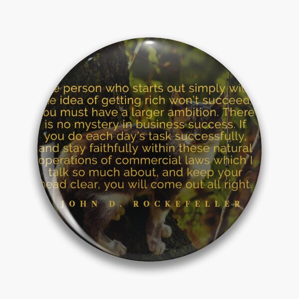 Item preview, Rockefeller quote #9 - Cat of Quotes designed and sold by Cat of Quotes.