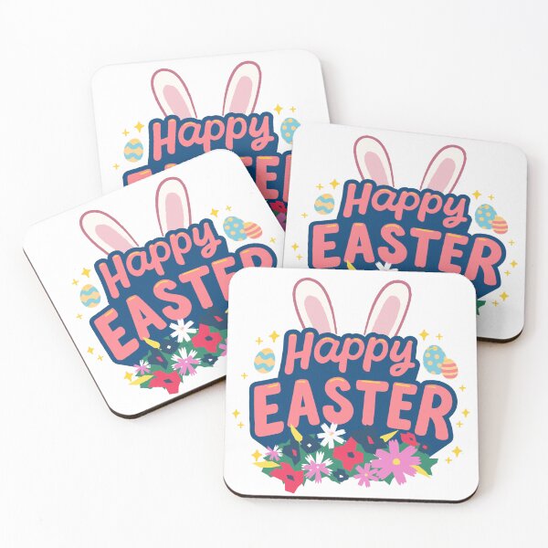 Item preview, Colorful Happy Easter Celebration Greetings Typography designed and sold by Cawaiico.