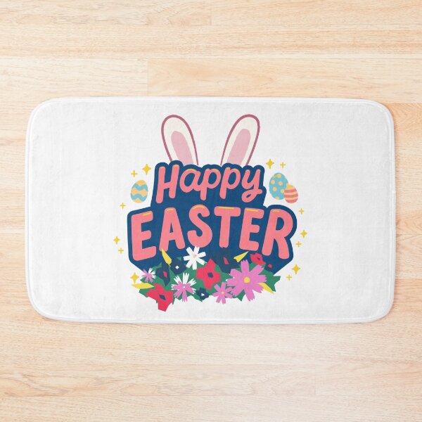 Item preview, Colorful Happy Easter Celebration Greetings Typography designed and sold by Cawaiico.