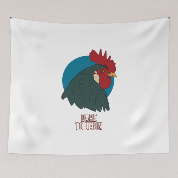 Item preview, Rooster  Dare to begin designed and sold by Teo13.