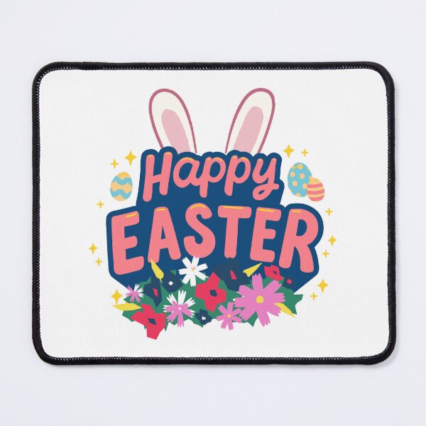 Item preview, Colorful Happy Easter Celebration Greetings Typography designed and sold by Cawaiico.