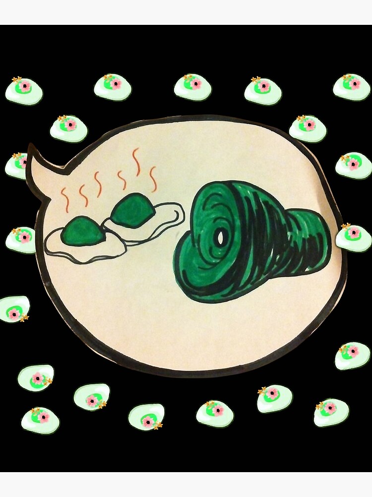 "Green Eggs And Ham, I Do Not Like Them" Poster by erleaxriebersp