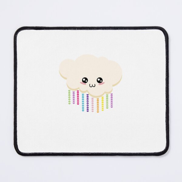 Item preview, Shy Kawaii Cloud with Hearts designed and sold by Adidit.