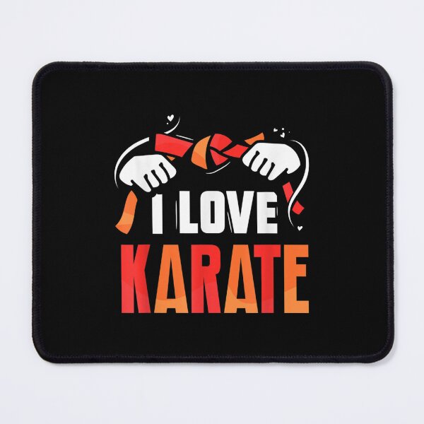 Item preview, I Love Karate Coach Fighter Belt Martial Arts designed and sold by amyadt77.