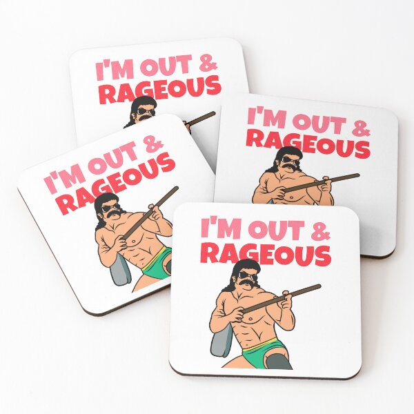 Item preview, I'm Out and Rageous Pride designed and sold by robenster.