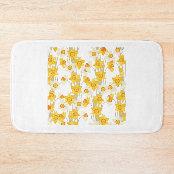 Item preview, yellow flower wallpaper designed and sold by JAG2B.