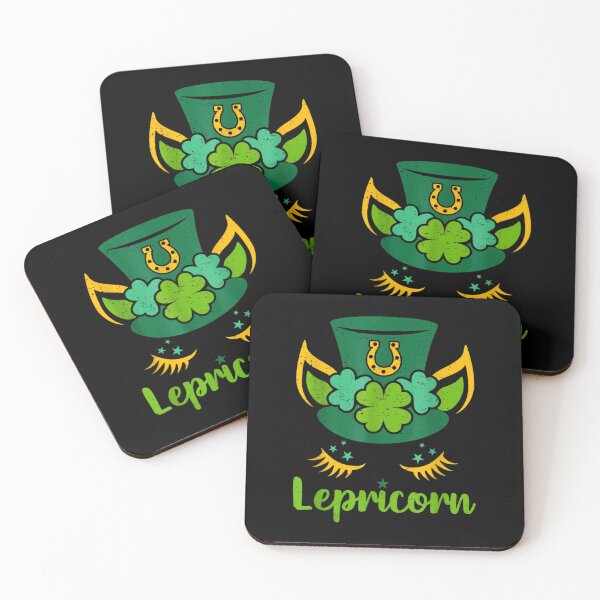 Item preview, St Patricks Day Girls Cute Unicorn Face Leprechaun Lepricorn  designed and sold by aprilsav.