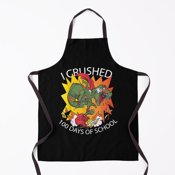 Item preview, I Crushed 100 Days Of School Dinosaur T Rex Monster Truck designed and sold by aprilsav.