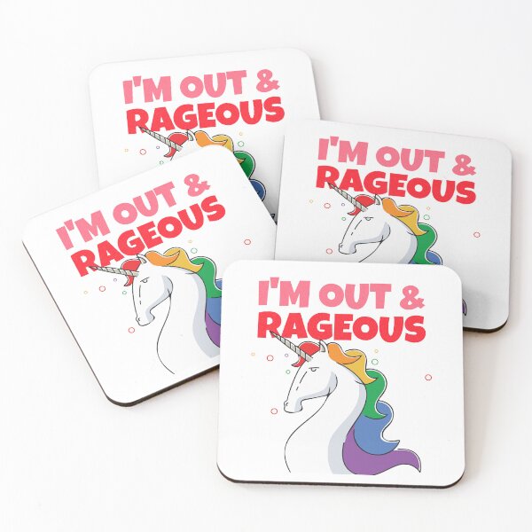 Item preview, I'm Out and Rageous Pride designed and sold by robenster.