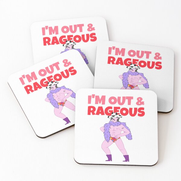 Item preview, I'm Out and Rageous Pride designed and sold by robenster.