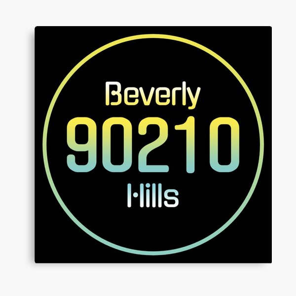 Beverly Hills 90210 Canvas Print