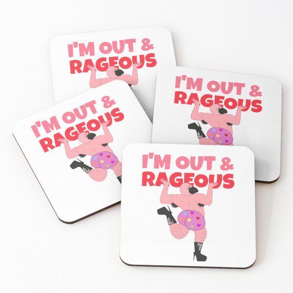 Item preview, I'm Out and Rageous Pride designed and sold by robenster.