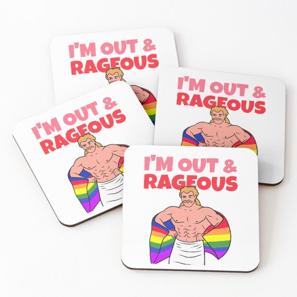 Item preview, I'm Out and Rageous Pride designed and sold by robenster.