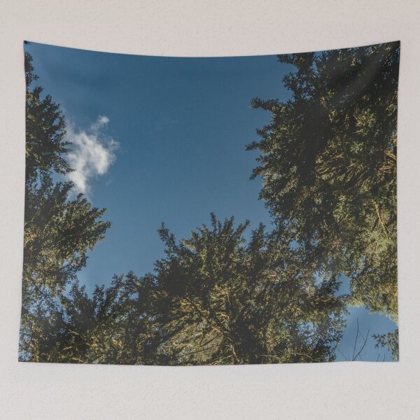 Item preview, Trees in the Hoh Rainforest - Travel Sun Forest Nature Tree sun green hiking adventure sky designed and sold by travel101.