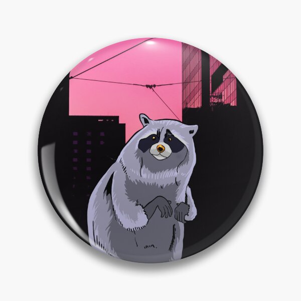 Item preview, Lofi Chillhop Raccoon designed and sold by wozzobstudios.