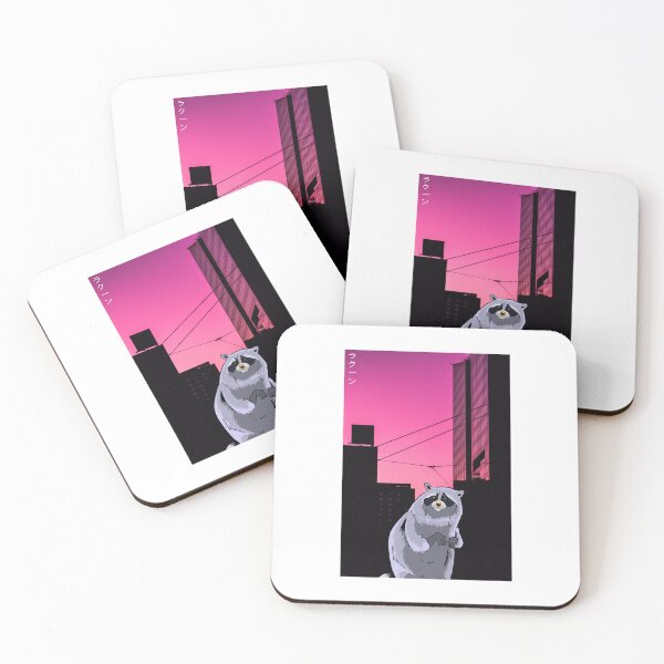 Item preview, Lofi Chillhop Raccoon designed and sold by wozzobstudios.