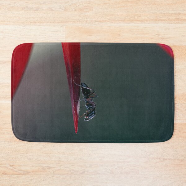 Item preview, Ant Exploring a Flowering Sturt Desert Pea designed and sold by imaginethis.