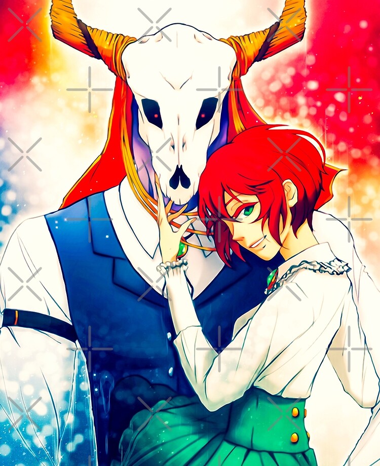 Mahoutsukai no Yome - The Ancient Magus Bride Hatori Chise & Elias  Ainsworth Chibi Anime Fanart iPad Case & Skin for Sale by Anime Access