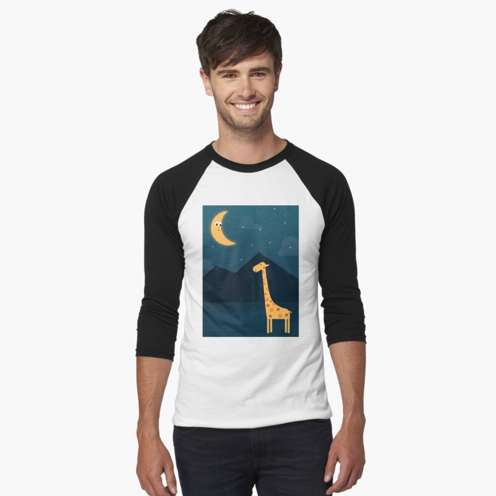 Item preview, Baseball ¾ Sleeve T-Shirt designed and sold by cartoonbeing.